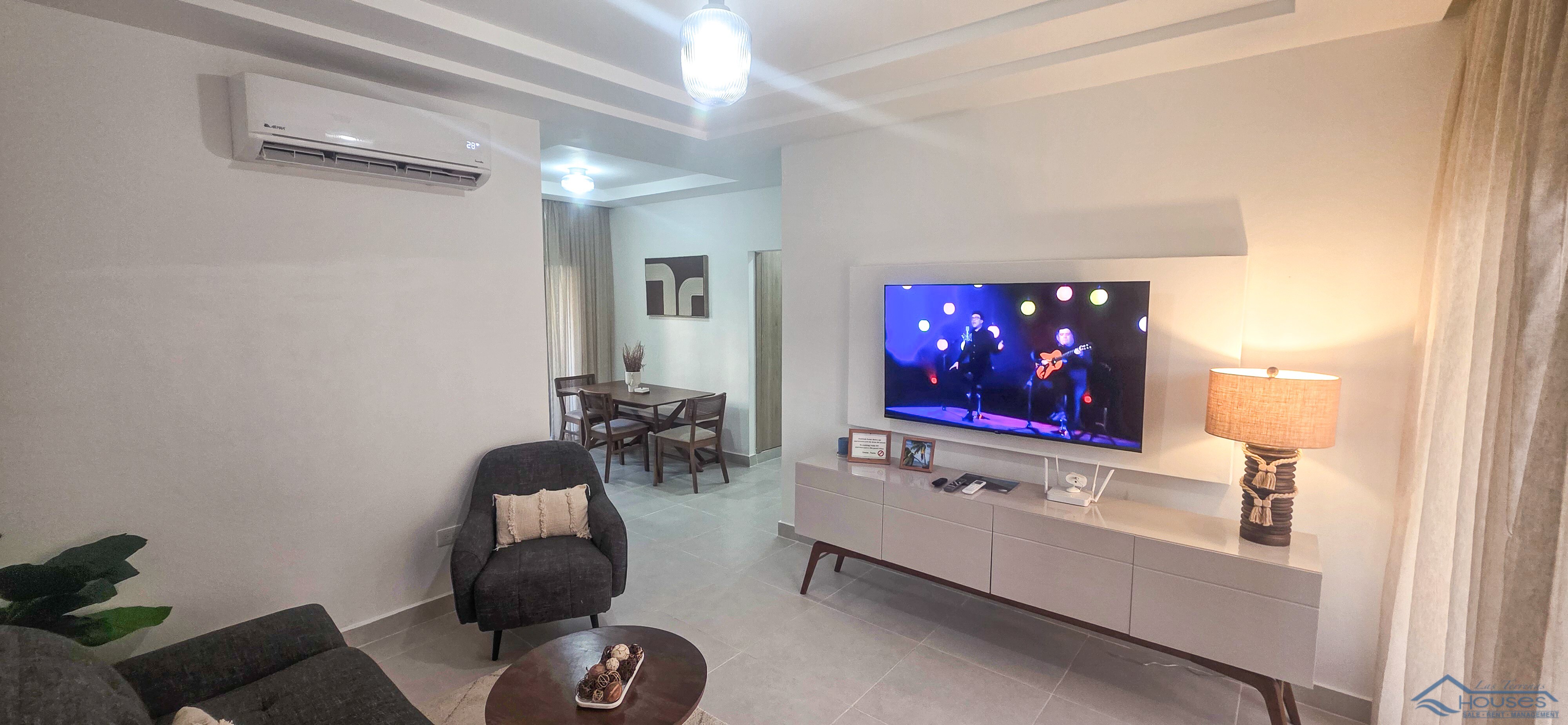 MODERN 2BR APT WITH PRIVATE JACUZZI NEAR PUNTA POPY