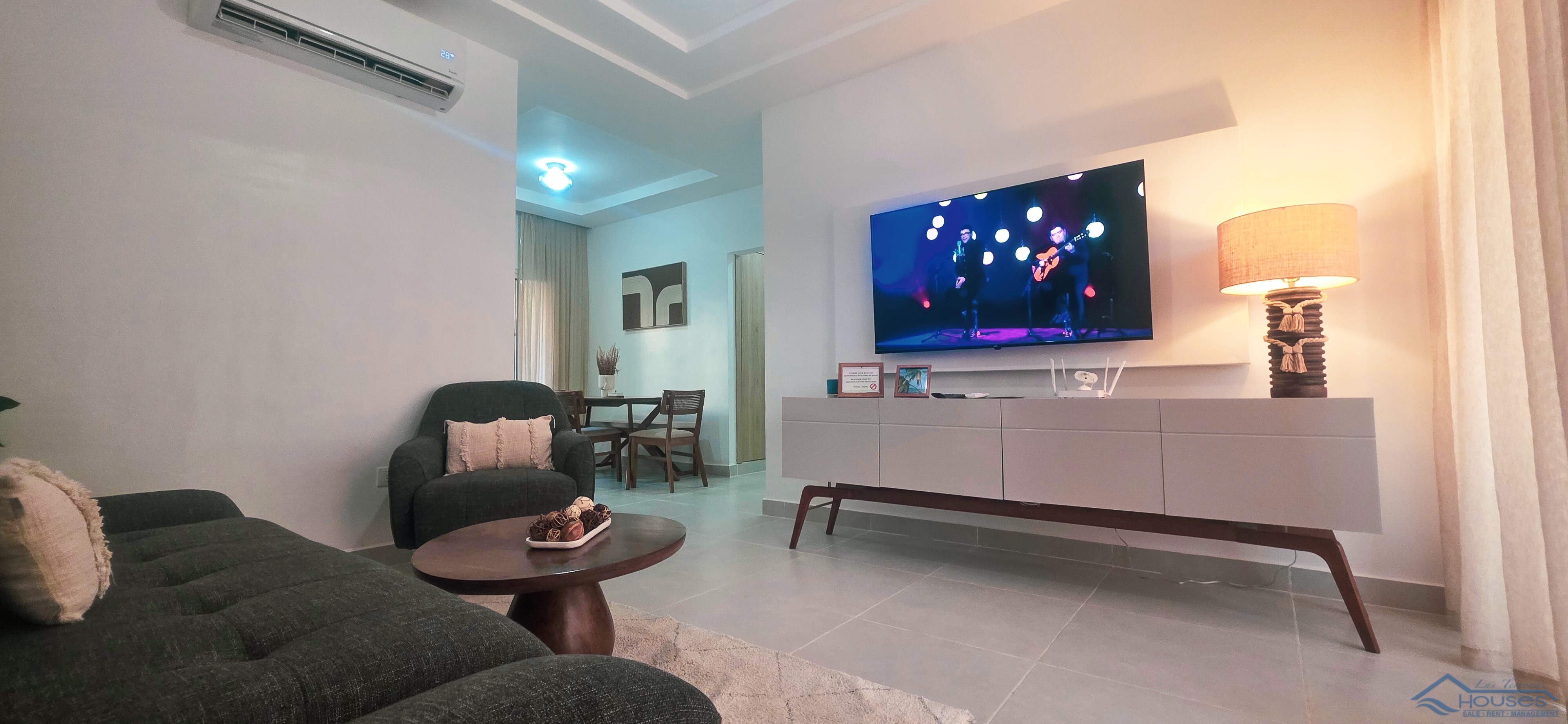 MODERN 2BR APT WITH PRIVATE JACUZZI NEAR PUNTA POPY