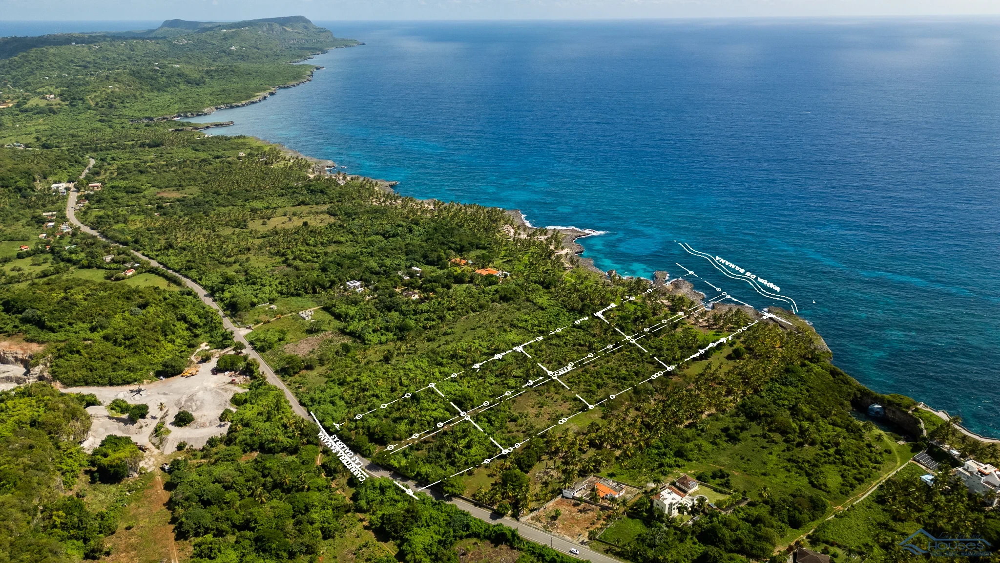 Oceanfront Land for Sale in Las Galeras, Samana