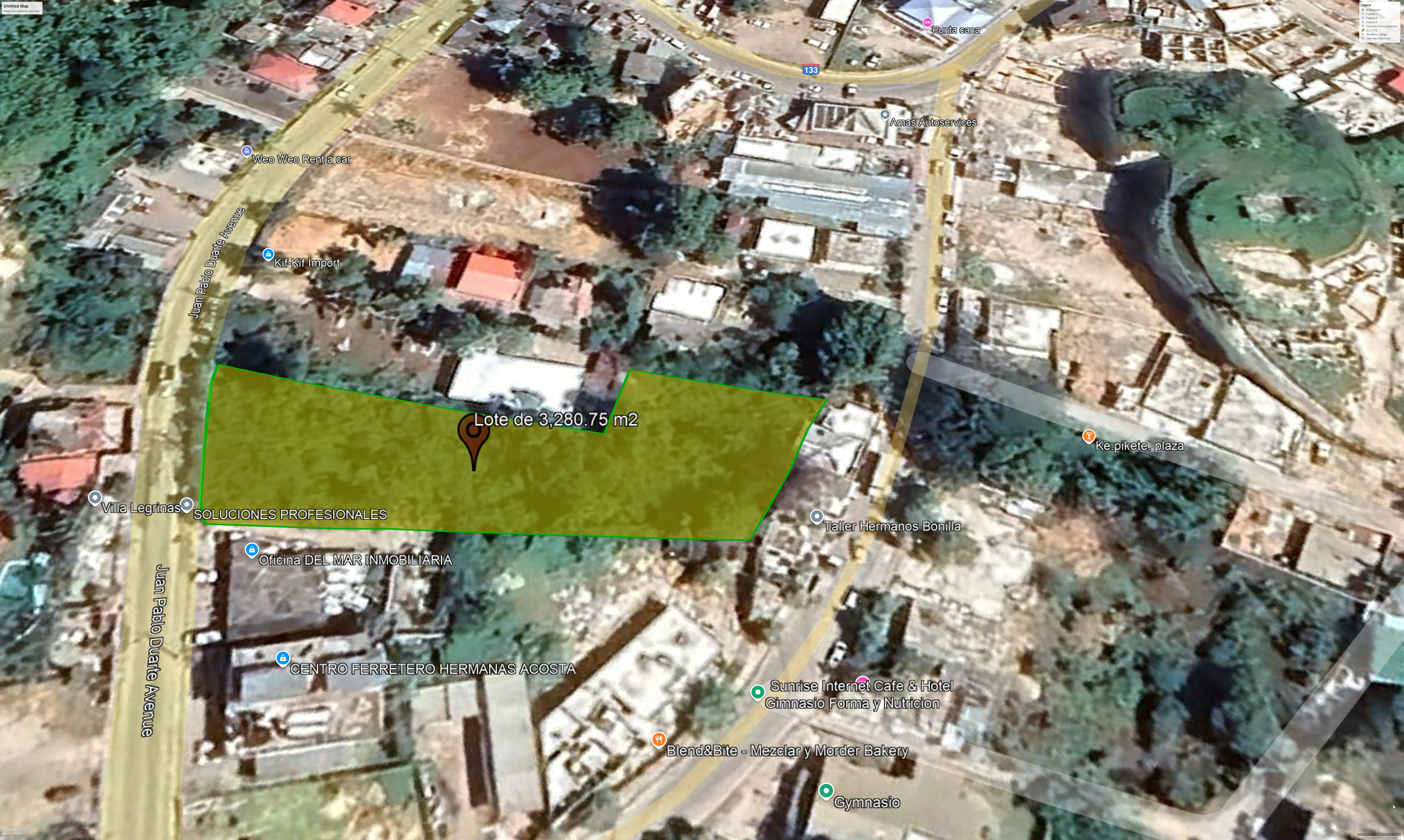 PRIME COMMERCIAL LAND: 3,280M² IN EL ALMENDRO JJL